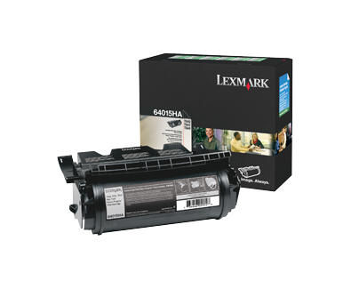 Image of Lexmark 64016HE Toner cartridge black return program, 21K pages...