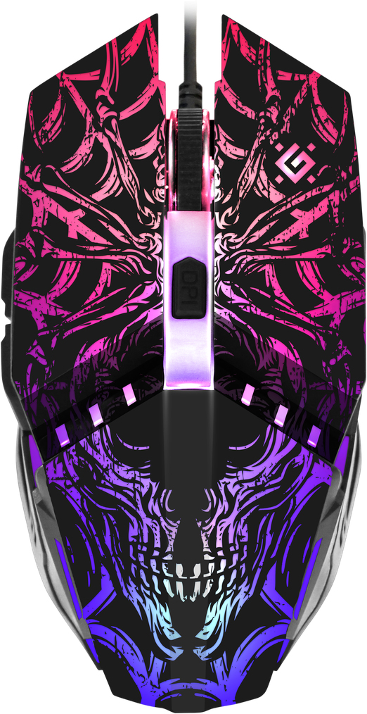 Defender GM-670L mouse Gaming Ambidextrous Optical 2400 DPI