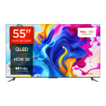 TCL C64 55C645K TV 139.7 cm (55") 4K Ultra HD Smart TV Wi-Fi Titanium