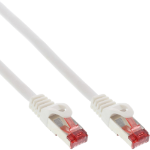 InLine 30pcs. Bulk-Pack Patch Cable S/FTP PiMF Cat.6 PVC copper white 3m