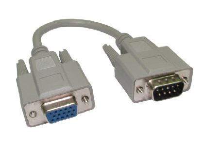 Cables Direct AD-426 VGA cable 0.21 m VGA (D-Sub) Grey
