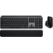 Logitech MX Keys S Combo for Mac keyboard Mouse included Home/Office RF Wireless + Bluetooth QWERTY UK English Aluminium, Black