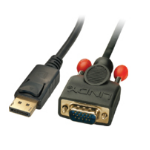 Microconnect DP-VGA-MM-300 video cable adapter 2 m DisplayPort VGA (D-Sub) Black