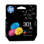 HP CH564EE/301XL Printhead cartridge color high-capacity, 300 pages ISO/IEC 24711 8ml for HP DeskJet 1000/1010/Envy 5530/OfficeJet 4630