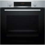 Bosch Serie 4 HBA534ES3 oven 71 L 3400 W Black, Stainless steel