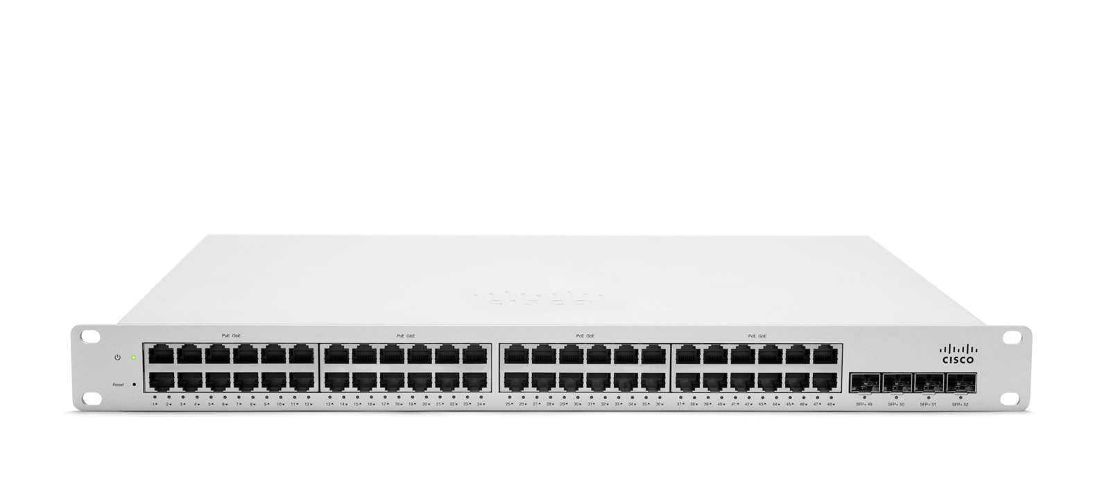 Cisco Meraki MS320-48FP Managed L3 Gigabit Ethernet (10/100/1000) Power over Ethernet (PoE) White