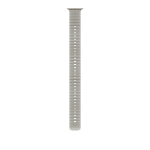 Apple 49mm Translucent Gray Ocean Band Extension - Natural Titanium Finish