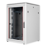 ROLINE 19-inch Network Cabinet Pro 22 U, 800x800 WxD glass door grey