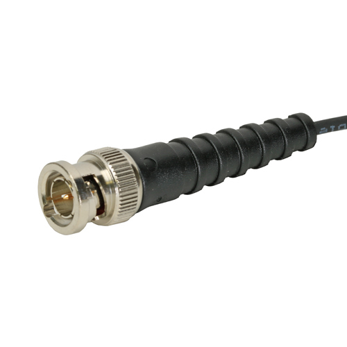 Cablenet 1m RG179 Plug-Plug Booted LSOH Black LSOH Cable