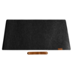 Brateck MP07-10-G Large Felt Mouse Pad Dark Grey