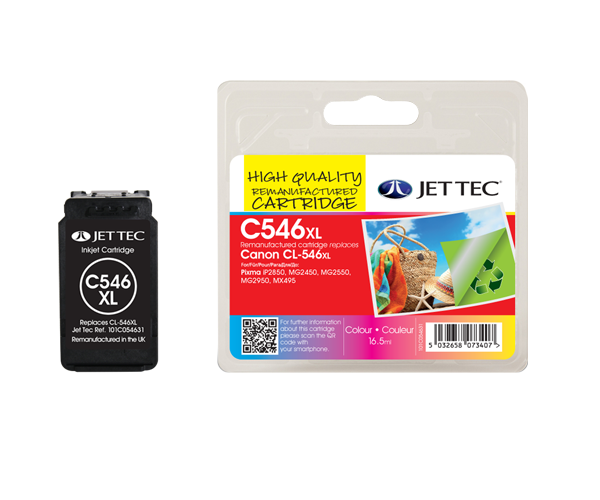 Refilled Canon CL-546XL Colour Ink Cartridge
