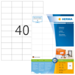 HERMA Labels Premium A4 52.5x29.7 mm white paper matt 8000 pcs.