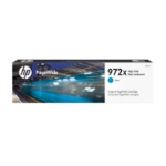 HP 972X High Yield Cyan Original PageWide Cartridge