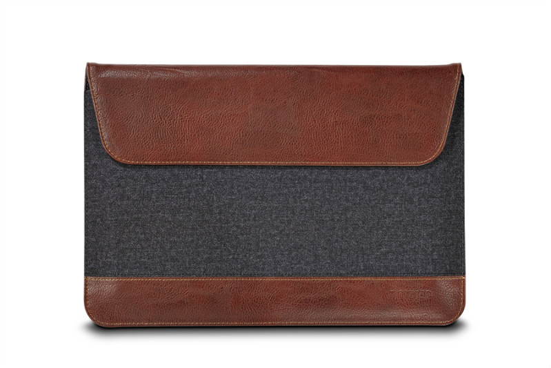 Maroo Woodland Brown Surface 3 30.5 cm (12") Flip case Brown, Grey