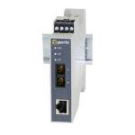 Perle SR-100-SC2-XT network media converter 100 Mbit/s 1310 nm Multi-mode White, Grey