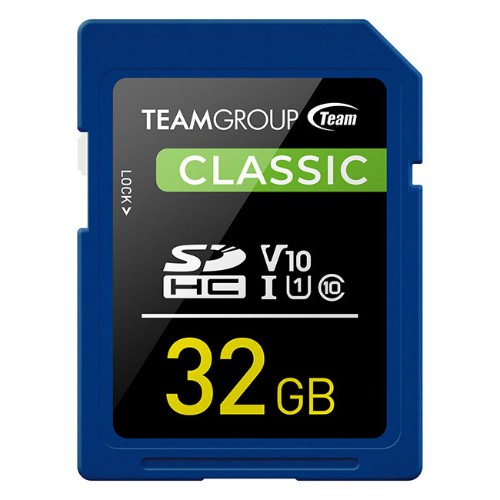 Team Group CLASSIC SD memory card 32 GB SDHC UHS Class 10