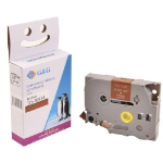G&G 18775 labelprinter-tape Goud op bruin TZe
