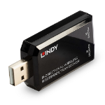 Lindy 38331 AV extender AV transmitter & transceiver Black