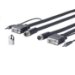 Vivolink PROVGASCW10 VGA cable 10 m VGA (D-Sub) + 3.5mm Black