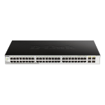 D-Link DGS-1210-52/ME/B network switch Managed L2 Gigabit Ethernet (10/100/1000) 1U Black