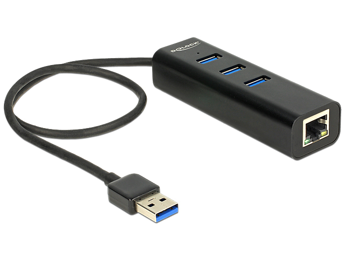 Image of DeLOCK 62653 notebook dock/port replicator Black