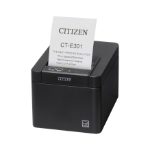 Citizen CT-E301, USB, 8 dots/mm (203 dpi), cutter, black