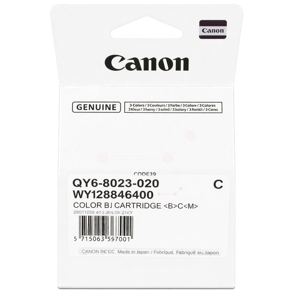 Canon Qy6-8023/Ca-92 Printhead Color For Pixma G 1500