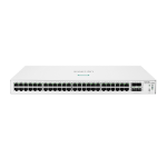HPE Aruba Networking Networking Instant On Switch 48p Gigabit 4p SFP 1830