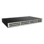 D-Link DGS-3630-52TC Managed L3 Gigabit Ethernet (10/100/1000) 1U Black