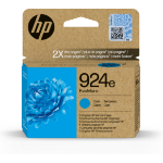 HP 4K0U7NE/924E Ink cartridge cyan EvoMore, 800 pages ISO/IEC 19752 for HP OJ Pro 8120/e