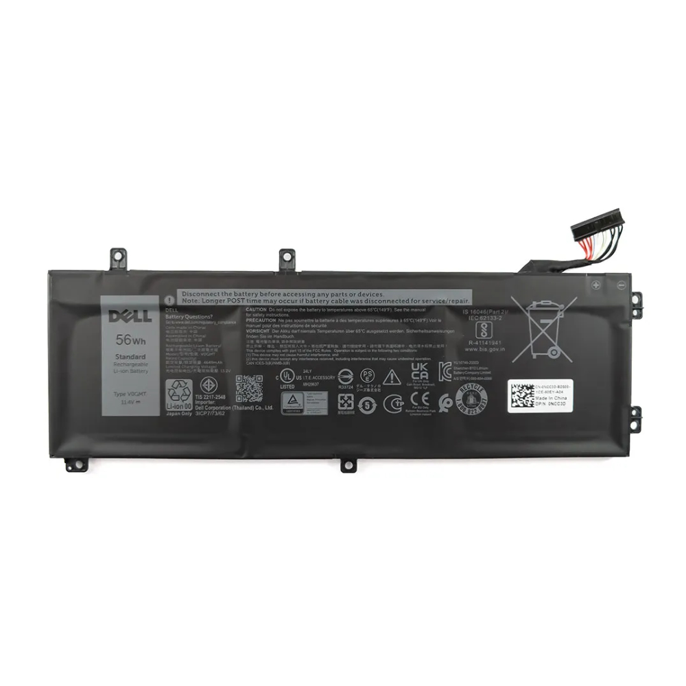 Dell 3Hwpp Industrial Rechargeable Battery Lithium-Ion (Li-Ion) 4250 M