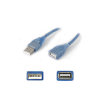 AddOn Networks 1.8m M/F USB 2.0 USB cable 70.9" (1.8 m) USB A Blue