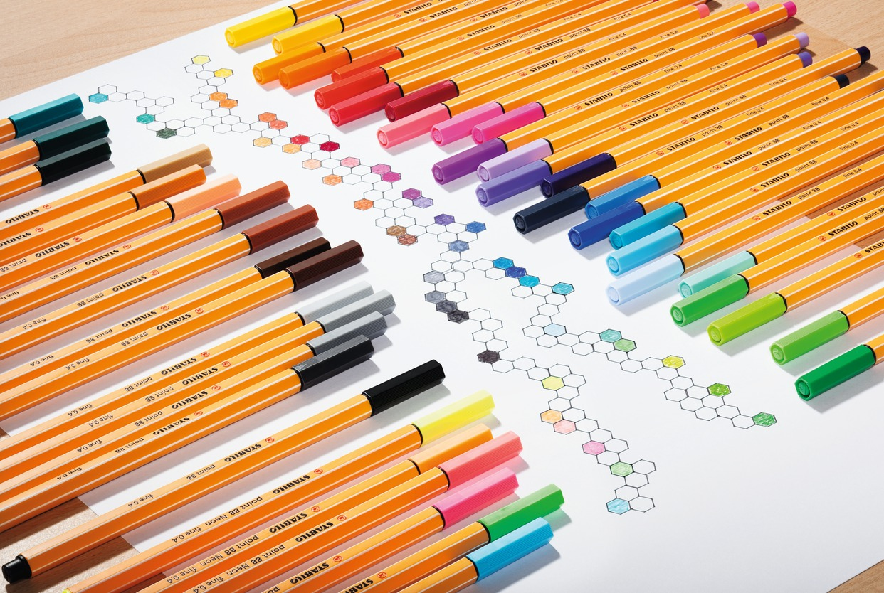 STABILO point 88 fineliner Black 1 pc(s)