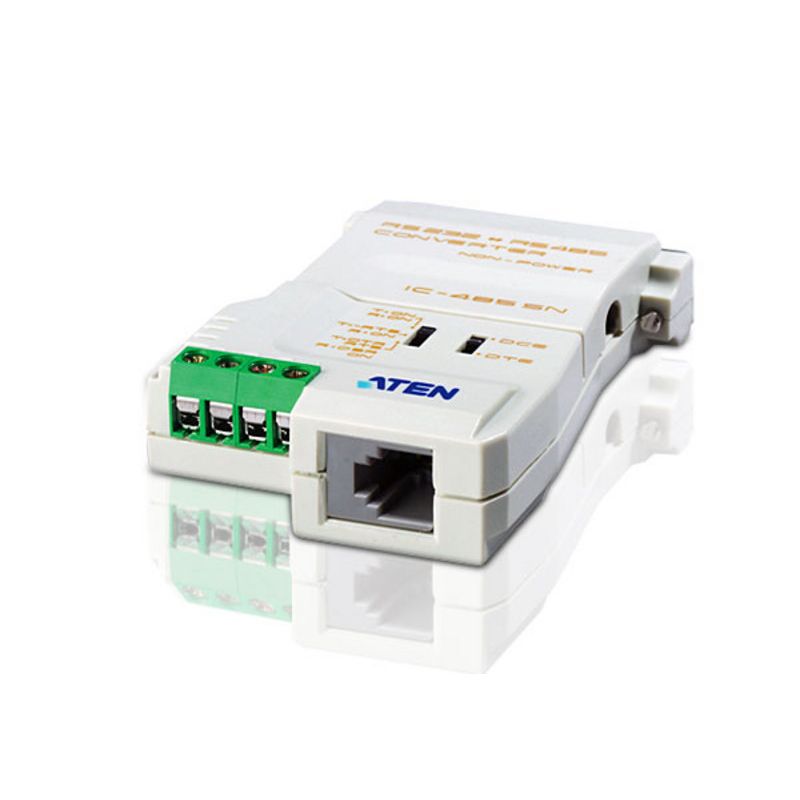 Image of ATEN RS-232 to RS-485 / RS-422 Bi-directional Converter. Non Powered U