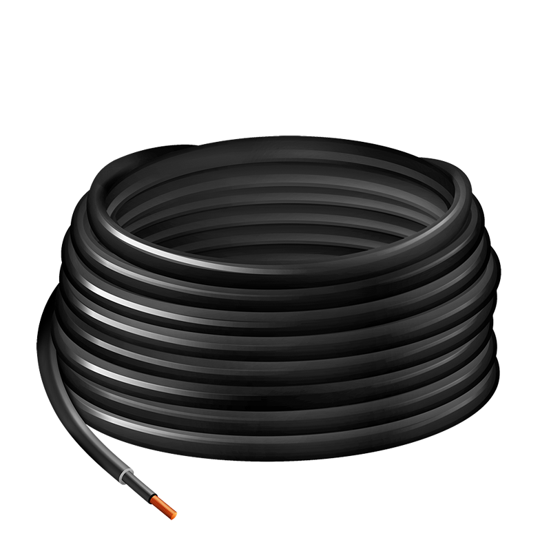 Logilink Black Solar Installation Cable. H1z2z2-K. 6 Mm�. Cu. 25 M