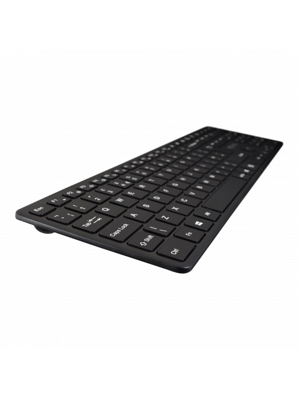 V7 Bluetooth Keyboard KW550UKBT 2.4GHZ Dual Mode, English QWERTY - Black
