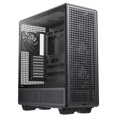 900 Full Tower PC Case, Tempered Glass Side Panel, E-ATX/ATX Support, High Airflow Design, USB 3.0 & USB-C, Black thumbnail