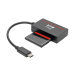 Tripp Lite U438-CF-SATA-5G geheugenkaartlezer USB 3.2 Gen 1 (3.1 Gen 1) Type-C Zwart