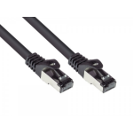 Alcasa 8060-HP100S netwerkkabel Zwart 10 m Cat6a S/FTP (S-STP)