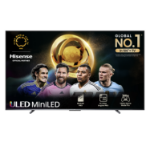 Hisense U7N 100U7NQTUK TV 2.54 m (100") 4K Ultra HD Smart TV Wi-Fi Black, Grey 500 cd/m²