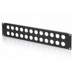 Digitus 2U rack panel for 24 x D-Type modules