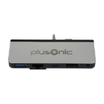 ALLNET PSUC0165 notebook dock/port replicator USB 3.2 Gen 1 (3.1 Gen 1) Type-C Silver