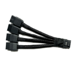 TARGET Replacement 12VHPWR 12+4Pin PCIE 5.0 to 4x8Pin (6+2P) Power Cable 10cm Braided