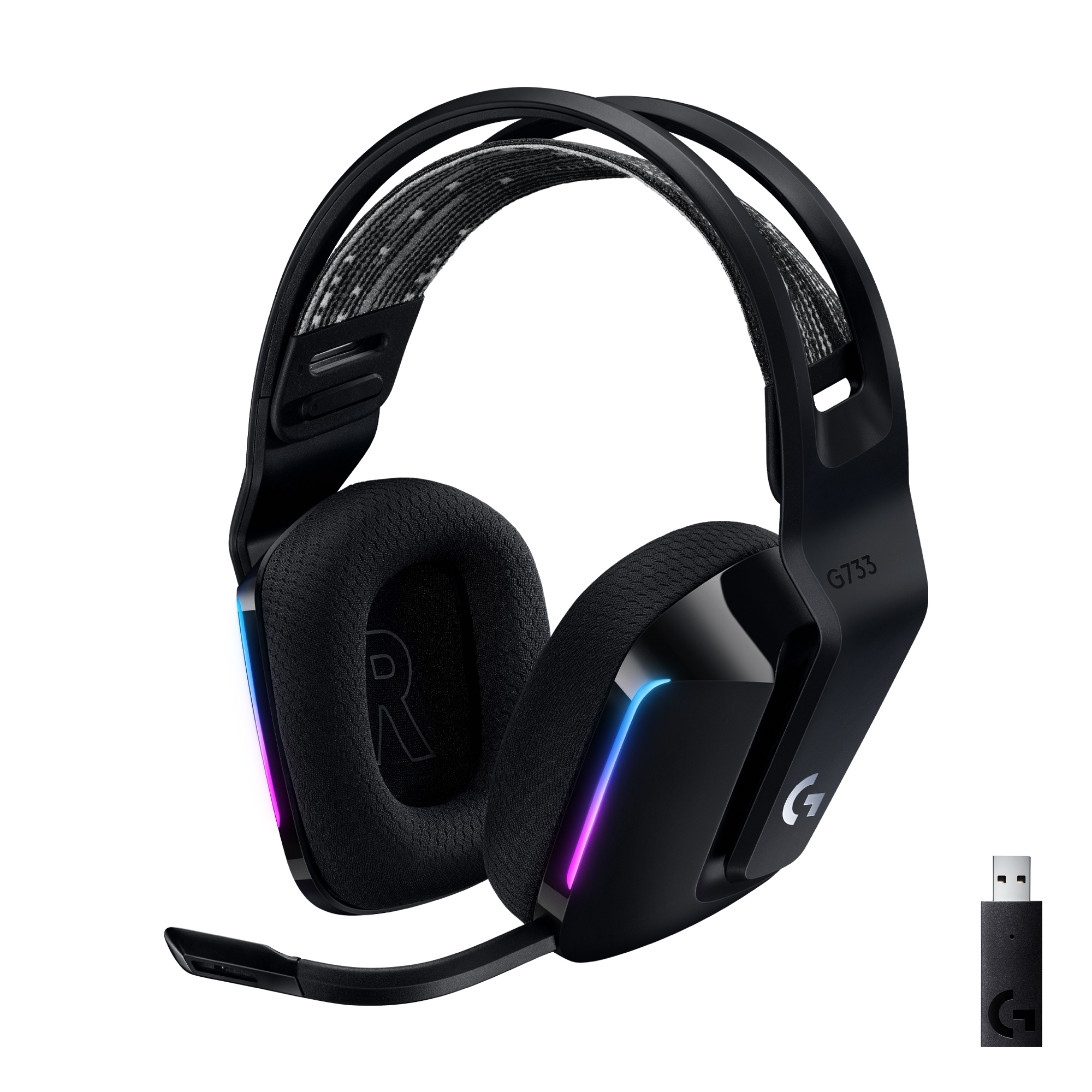Logitech G G733 LIGHTSPEED Wireless RGB Gaming Headset - Wireless...