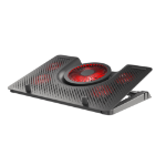 GENESIS Oxid 550 laptop cooling pad 43.9 cm (17.3") 2800 RPM Black