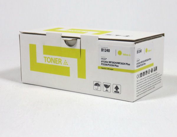 Image of DATA DIRECT Olivetti D Colour MF2624 P2226 Toner Yellow Compatible...