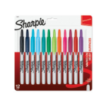Sharpie 32707 permanent marker Fine tip Assorted colors 12 pc(s)