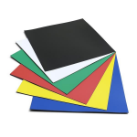 Nobo Magnetic Squares 150x150mm Assorted Colours (6)