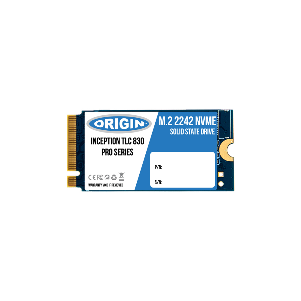 Image of Origin Storage Inception SSD 512GB NVMe M.2 3D TLC 42mm
