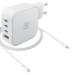 Tucano MA-GAN100-EU-W mobile device charger Universal White AC Fast charging Indoor